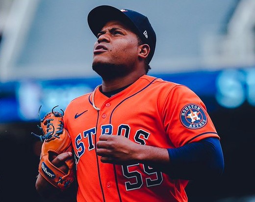 Framber Valdez entre abridores de mayor rango en los Astros desde el 2020