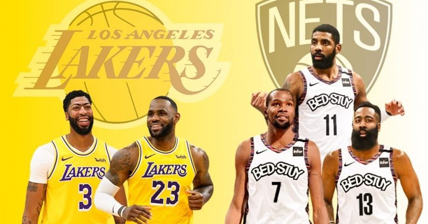 Lakers y Nets abrieron pretemporada NBA y se citan para la final